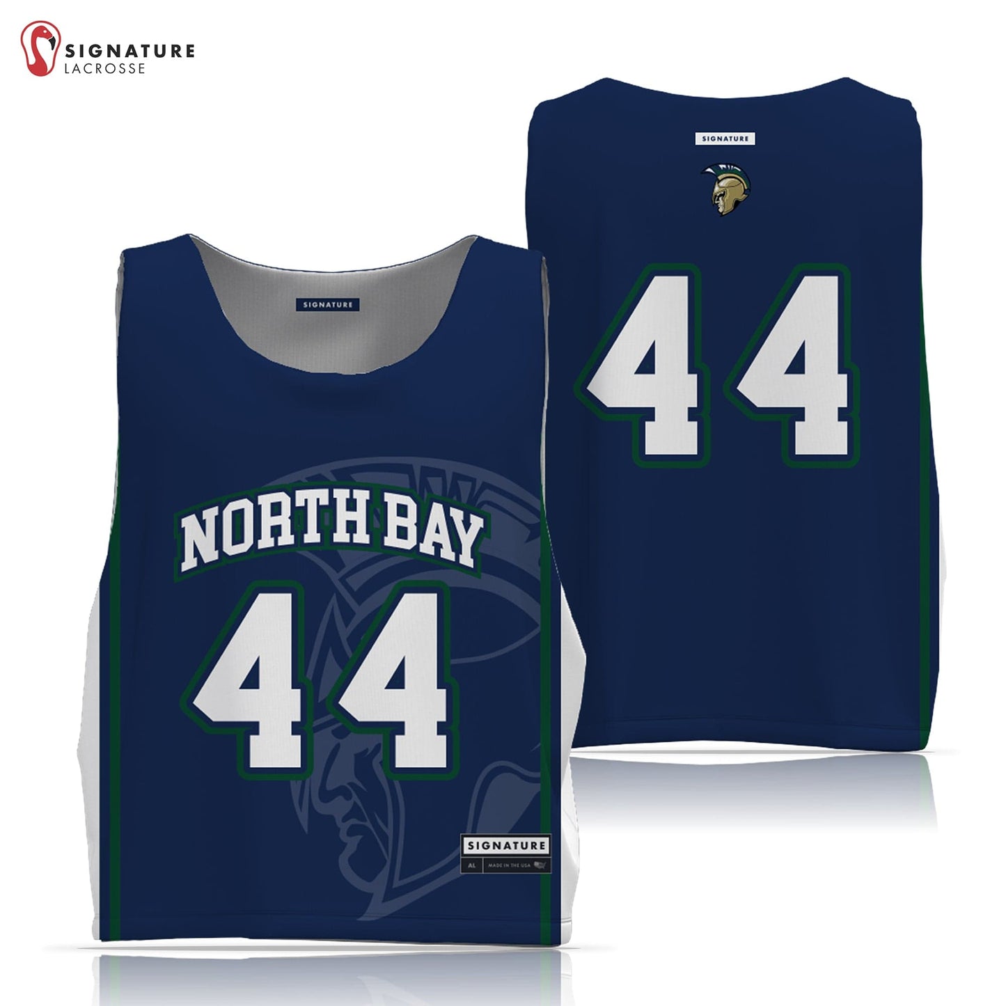 North Bay Warriors Lacrosse Men's 3 Piece Player Game Package Signature Lacrosse