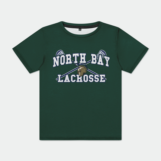North Bay Warriors Lacrosse Youth Sport T-Shirt Signature Lacrosse