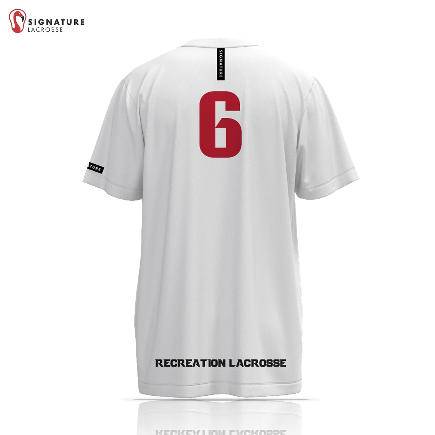 North Carolina Fusion Lacrosse Rec Pro Short Sleeve Shooting Shirt Signature Lacrosse