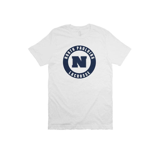 North Paulding Lacrosse Adult Cotton Short Sleeve T-Shirt Signature Lacrosse