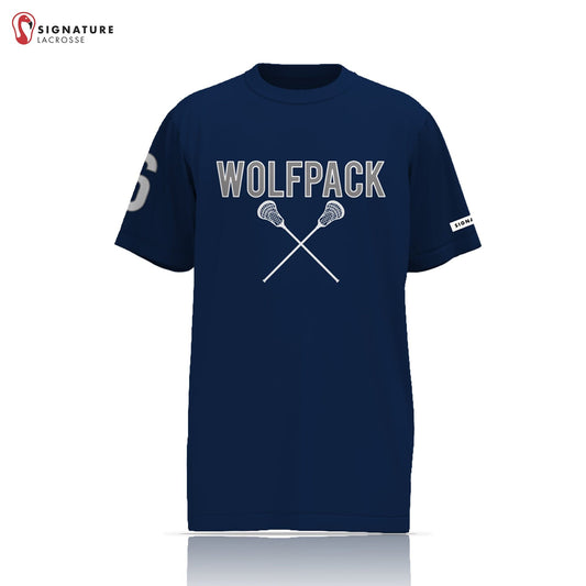 North Paulding Lacrosse Men's Pro Short Sleeve Shooting Shirt Signature Lacrosse