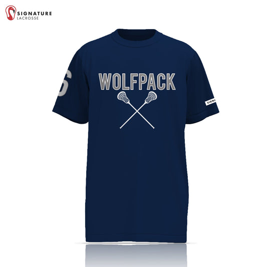 North Paulding Lacrosse Men's Pro Short Sleeve Shooting Shirt: U9 Signature Lacrosse