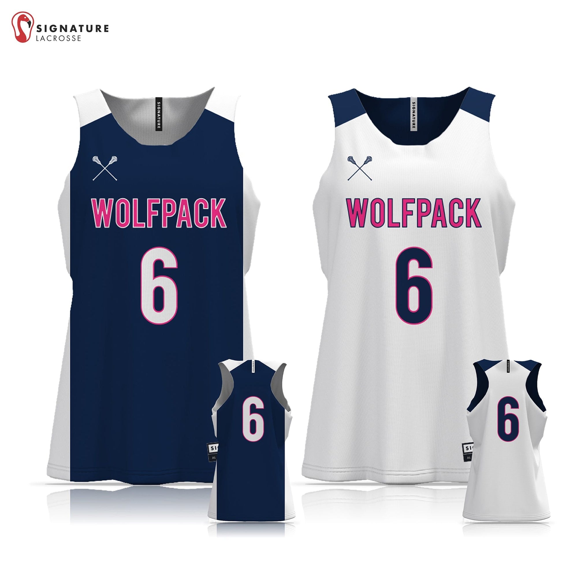 North Paulding Lacrosse Women's Pro Game Reversible: U13 Signature Lacrosse