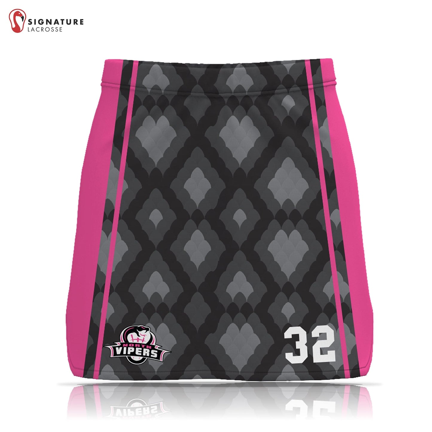 North Vipers Women's 3 Piece Pro Game Package with Skirt Signature Lacrosse