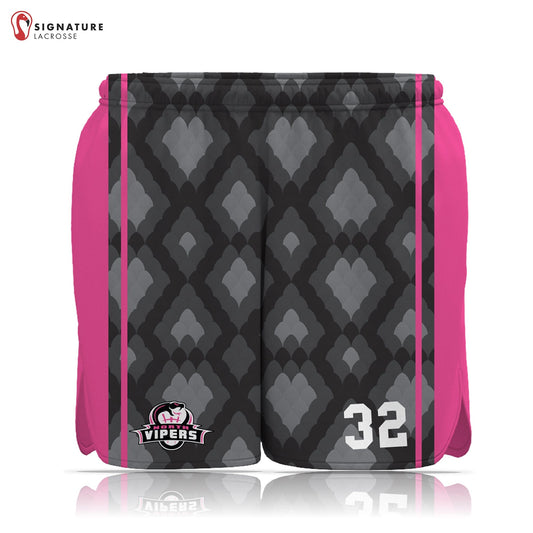 North Vipers Women's Pro Game Shorts Signature Lacrosse