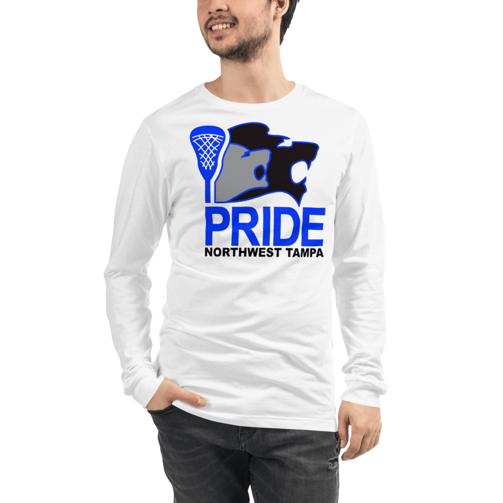 Northwest Tampa Pride   Adult Premium Long Sleeve T -Shirt Signature Lacrosse