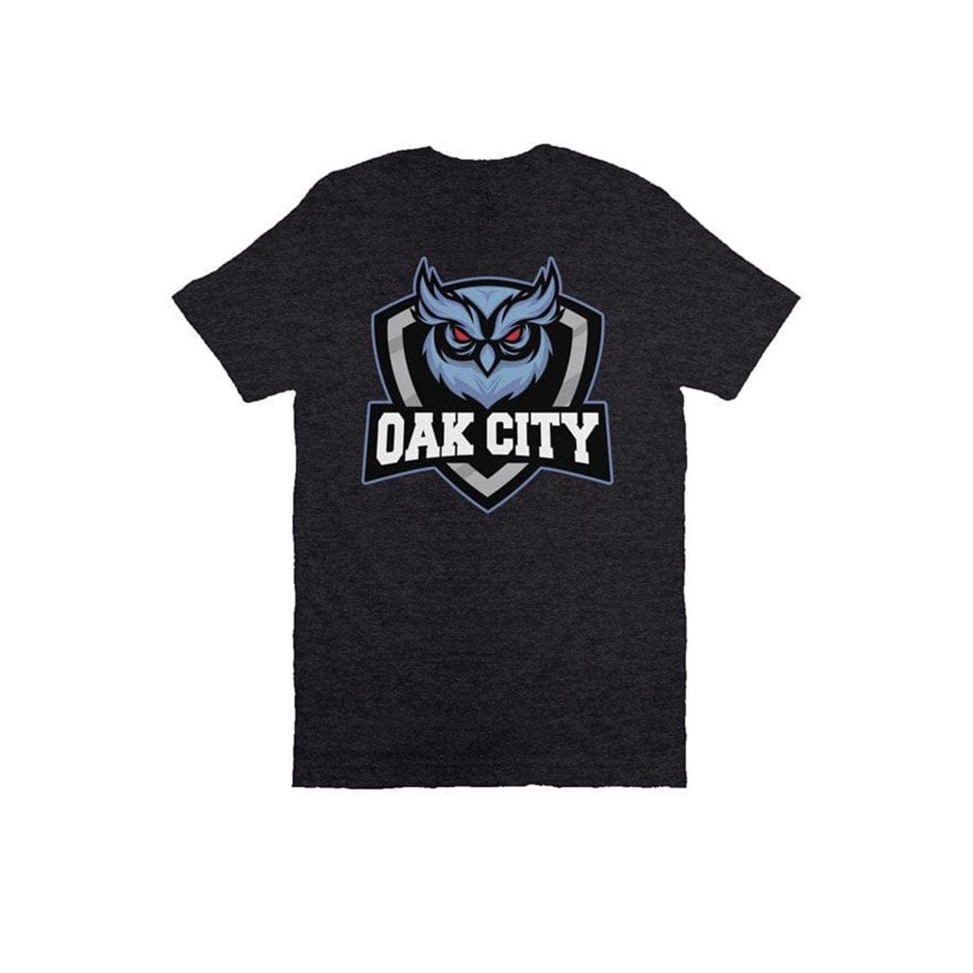 Oak City Owls Adult Cotton Short Sleeve T-Shirt Signature Lacrosse