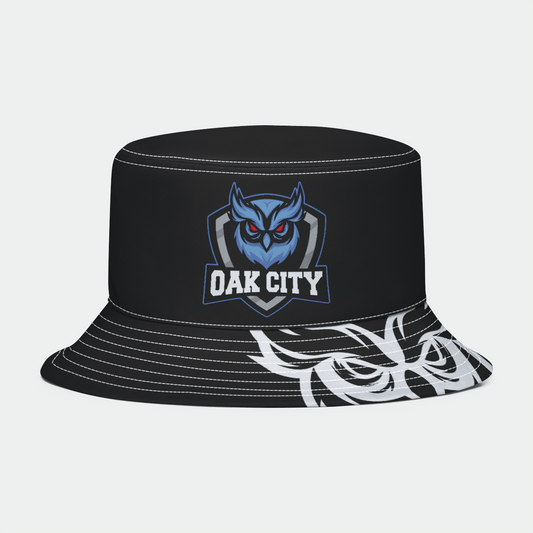 Oak City Owls Lacrosse Adult Bucket Hat Signature Lacrosse