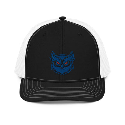 Oak City Owls Lacrosse Adult Richardson Trucker Hat Signature Lacrosse