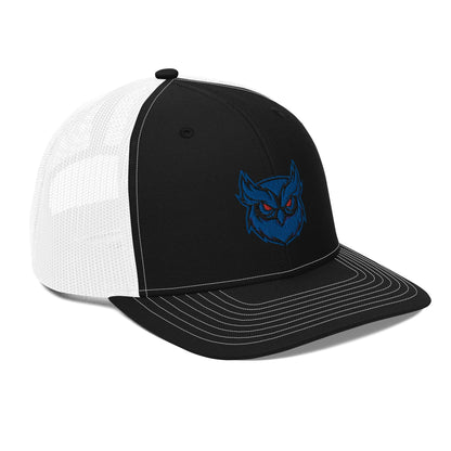 Oak City Owls Lacrosse Adult Richardson Trucker Hat Signature Lacrosse