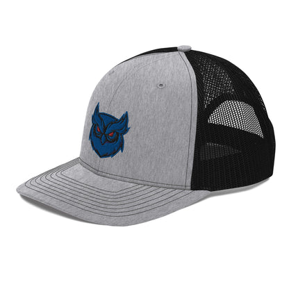 Oak City Owls Lacrosse Adult Richardson Trucker Hat Signature Lacrosse