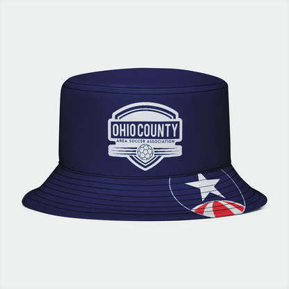 Ohio County Area Soccer Association Adult Bucket Hat Signature Lacrosse