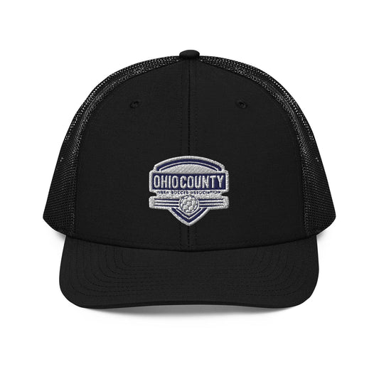 Ohio County Area Soccer Association Adult Richardson Trucker Hat Signature Lacrosse