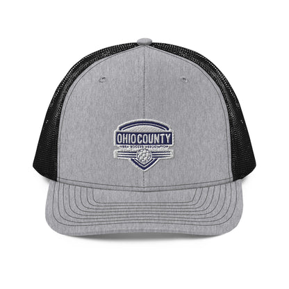 Ohio County Area Soccer Association Adult Richardson Trucker Hat Signature Lacrosse