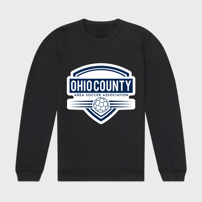 Ohio County Area Soccer Association Adult Sport Sweatshirt Signature Lacrosse