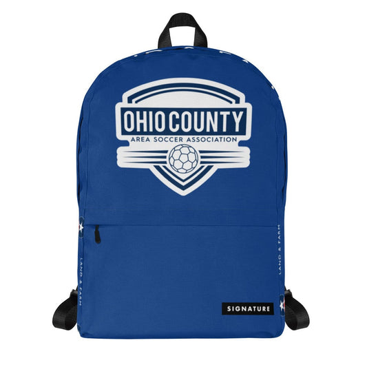 Ohio County Area Soccer Association Backpack Signature Lacrosse