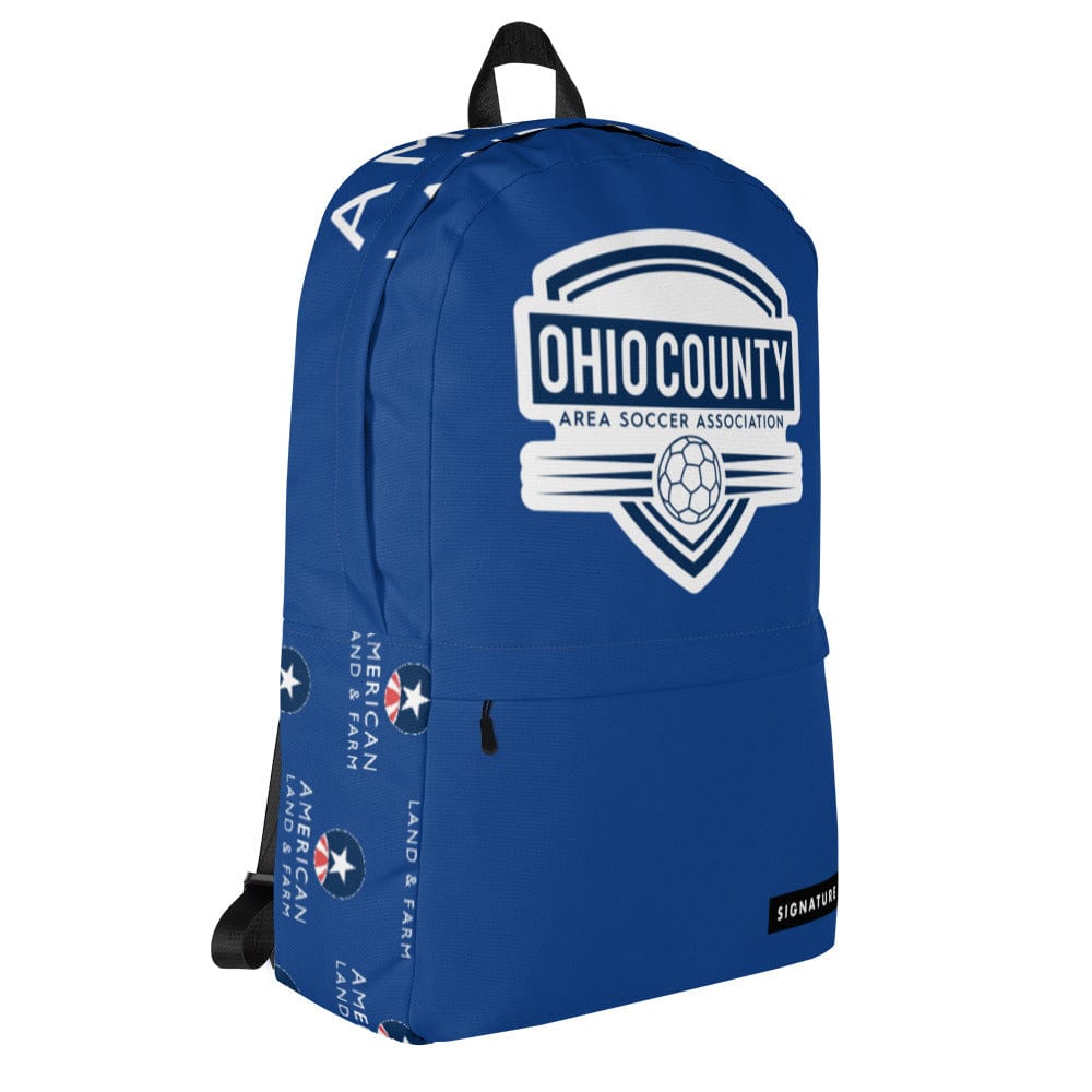 Ohio County Area Soccer Association Backpack Signature Lacrosse