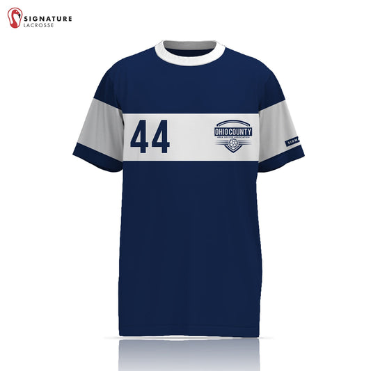 Ohio Valley Association Men’s Game Pinnie - Blue: Ohio Valley Signature Lacrosse