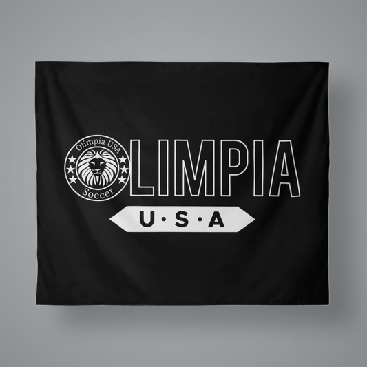 Olimpia USA Soccer Small Wall Tapestry Signature Lacrosse