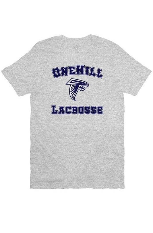OneHill Lacrosse Adult Cotton Short Sleeve T -Shirt Signature Lacrosse
