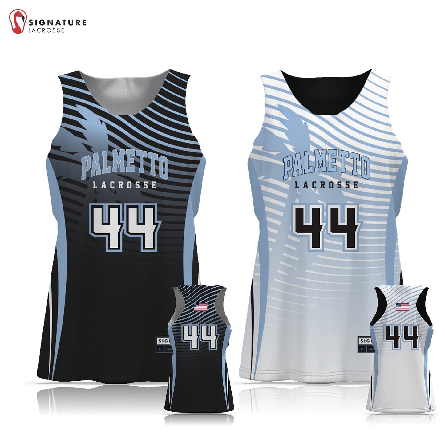 Palmetto Lacrosse Women's Player Reversible Game Pinnie: 2028/2029 Signature Lacrosse