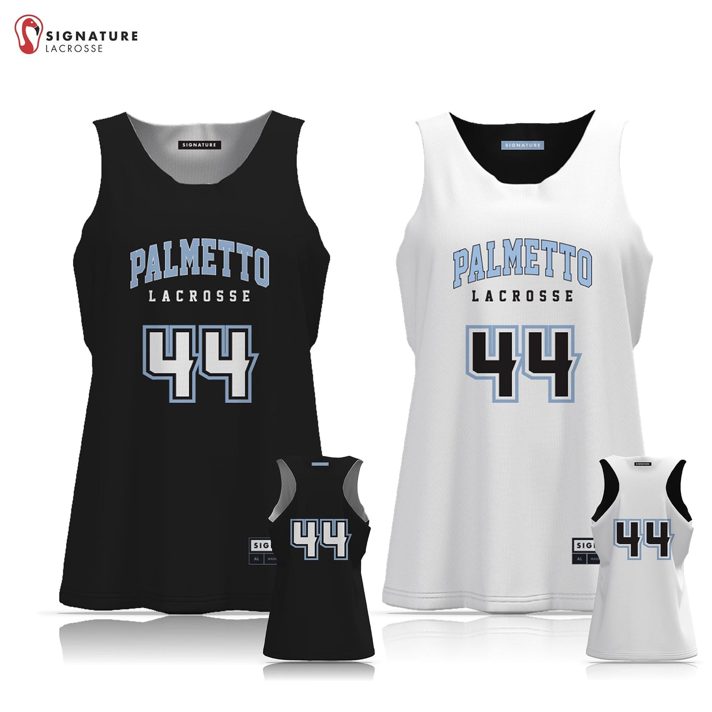 Palmetto Lacrosse Women's Player Reversible Practice Pinnie: 2030 Signature Lacrosse