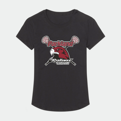 Parkland Redhawks Lacrosse Adult Women's Sport T-Shirt Signature Lacrosse