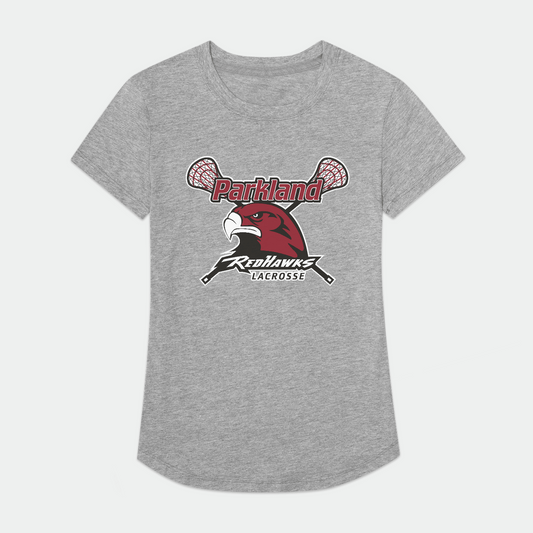 Parkland Redhawks Lacrosse Adult Women's Sport T-Shirt Signature Lacrosse