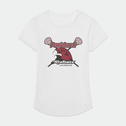 Parkland Redhawks Lacrosse Adult Women's Sport T-Shirt Signature Lacrosse