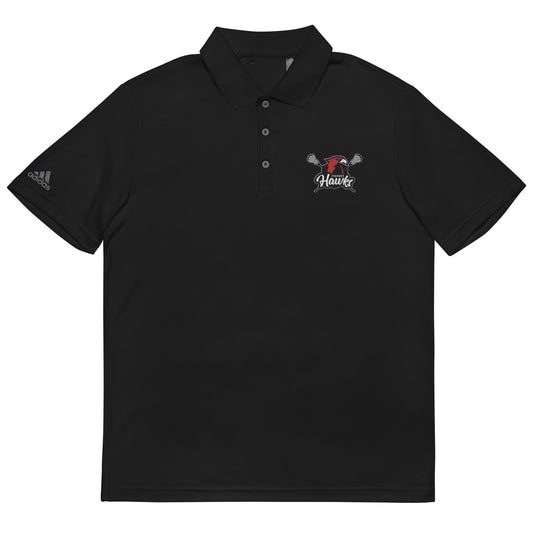 Parkway Youth Lacrosse Adult Adidas Performance Polo Signature Lacrosse