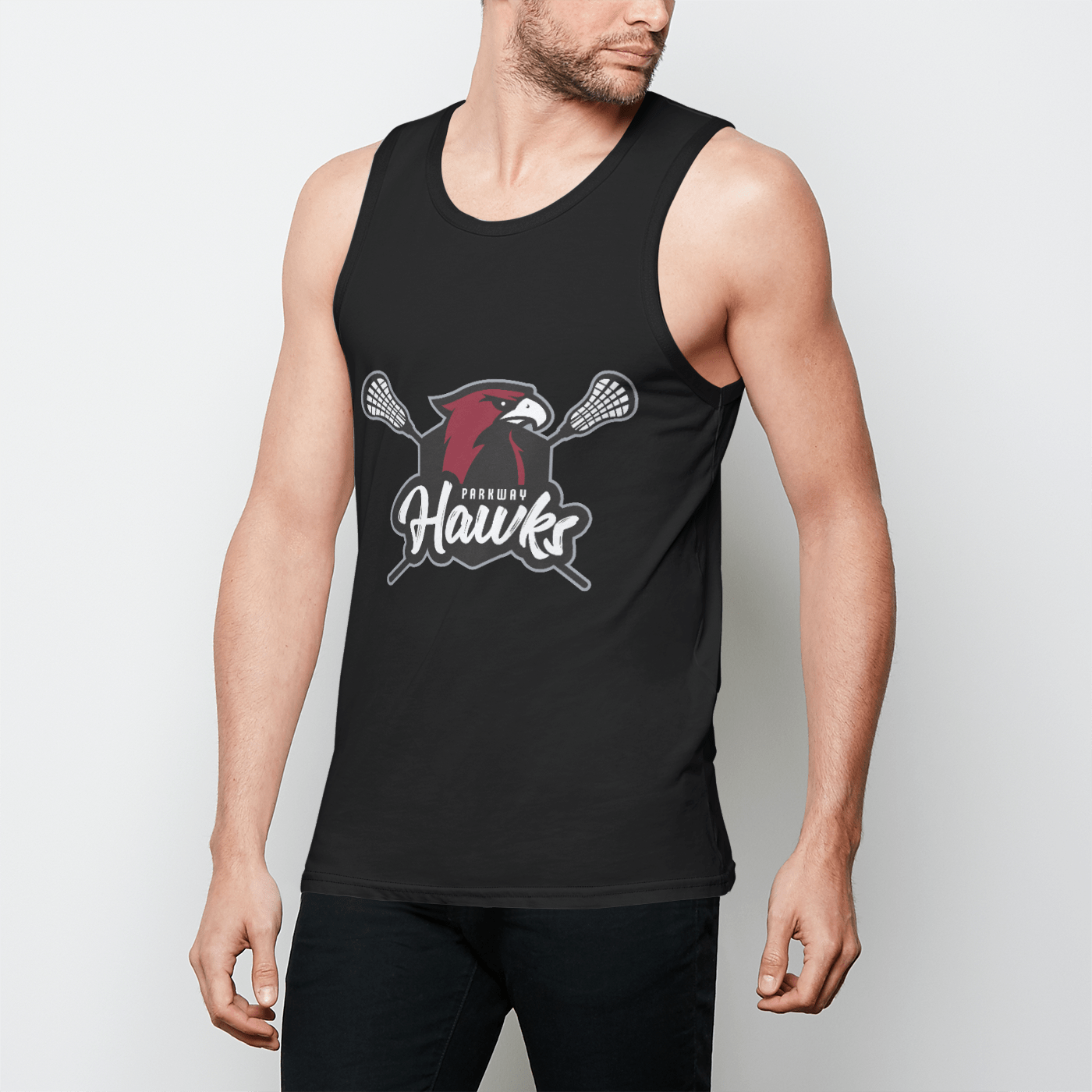 Parkway Youth Lacrosse Adult Men's Tank Top Signature Lacrosse