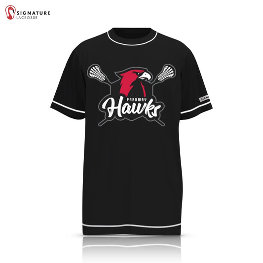 Parkway Youth Lacrosse Women's Short Sleeve Shooting Shirt: 3rd - 4th Signature Lacrosse