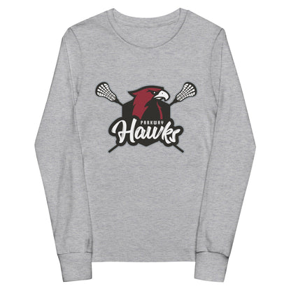 Parkway Youth Lacrosse Youth Cotton Long Sleeve T-Shirt Signature Lacrosse