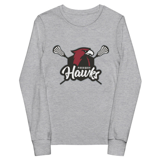 Parkway Youth Lacrosse Youth Cotton Long Sleeve T-Shirt Signature Lacrosse