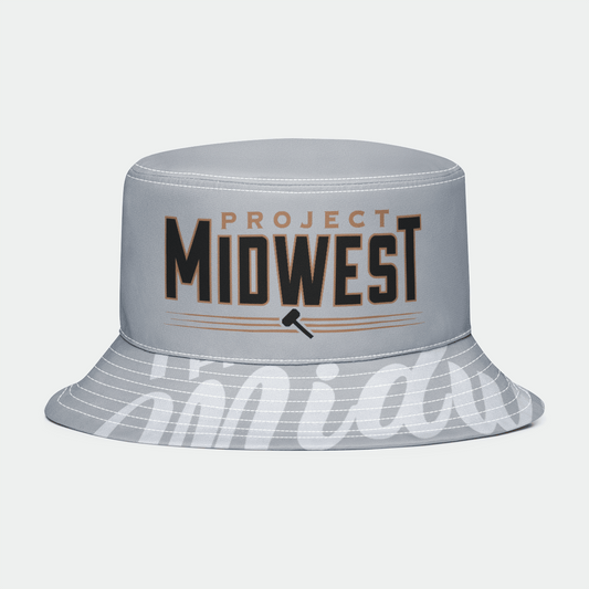 Project Midwest Lacrosse Adult Bucket Hat Signature Lacrosse