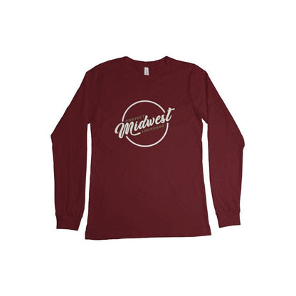 Project Midwest Lacrosse Adult Cotton Long Sleeve T-Shirt Signature Lacrosse