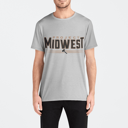 Project Midwest Lacrosse Adult Men's Sport T-Shirt Signature Lacrosse