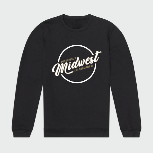 Project Midwest Lacrosse Adult Sport Sweatshirt Signature Lacrosse