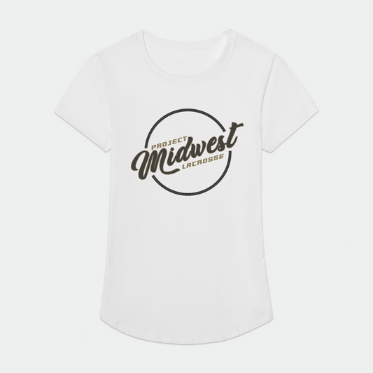 Project Midwest Lacrosse Adult Women's Sport T-Shirt Signature Lacrosse