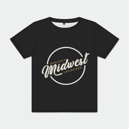 Project Midwest Lacrosse Youth Sport T-Shirt Signature Lacrosse