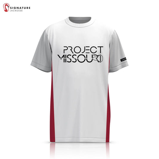 Project Missouri Lacrosse Men's Pro Short Sleeve Shooting Shirt Signature Lacrosse