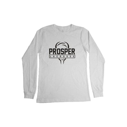 Prosper Youth Lacrosse Adult Cotton Long Sleeve T-Shirt Signature Lacrosse