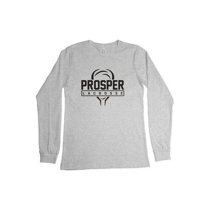 Prosper Youth Lacrosse Adult Cotton Long Sleeve T-Shirt Signature Lacrosse