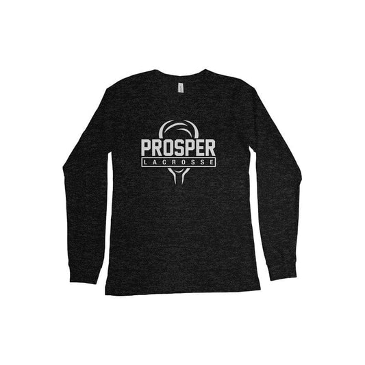 Prosper Youth Lacrosse Adult Cotton Long Sleeve T-Shirt Signature Lacrosse