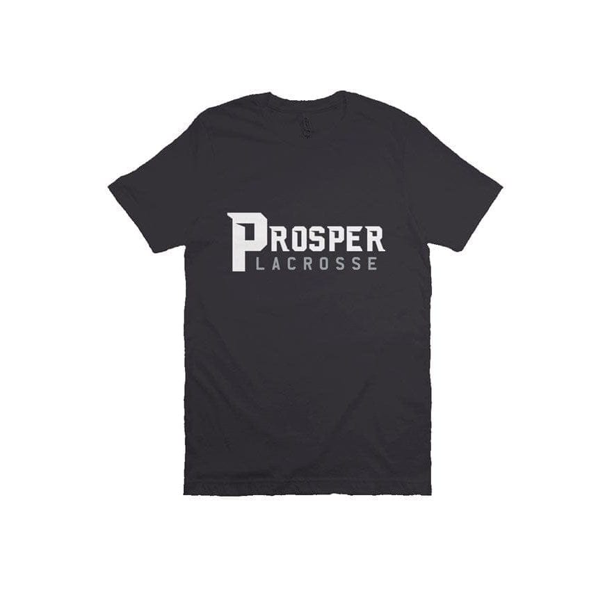 Prosper Youth Lacrosse Adult Cotton Short Sleeve T-Shirt Signature Lacrosse