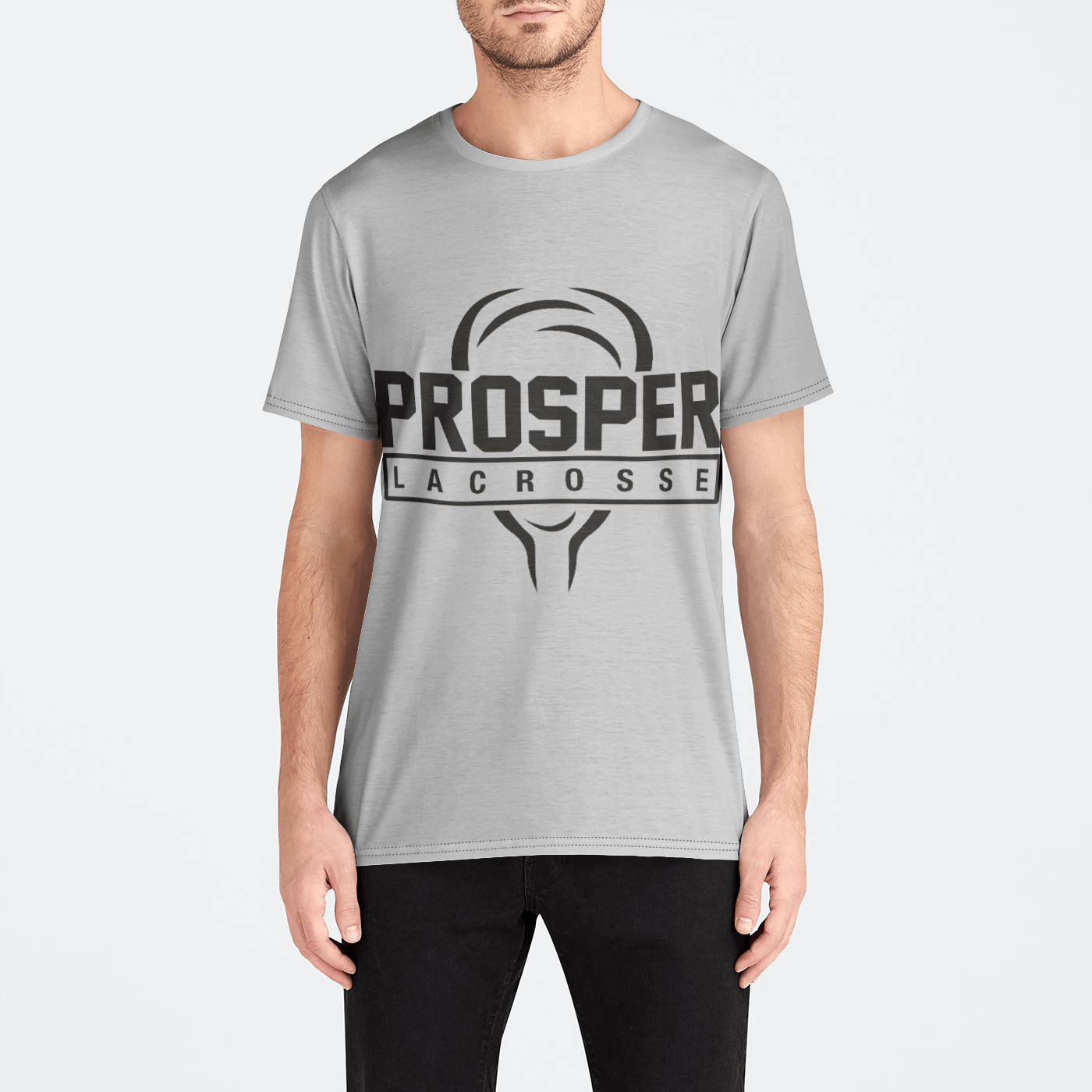 Prosper Youth Lacrosse Adult Men's Sport T-Shirt Signature Lacrosse