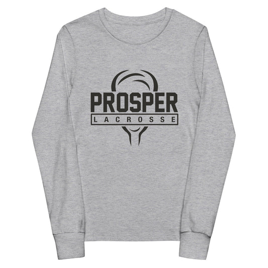 Prosper Youth Lacrosse Youth Cotton Long Sleeve T-Shirt Signature Lacrosse
