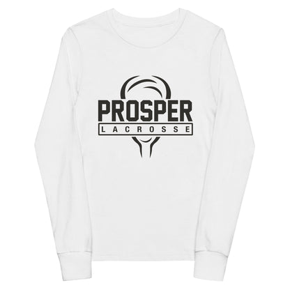 Prosper Youth Lacrosse Youth Cotton Long Sleeve T-Shirt Signature Lacrosse