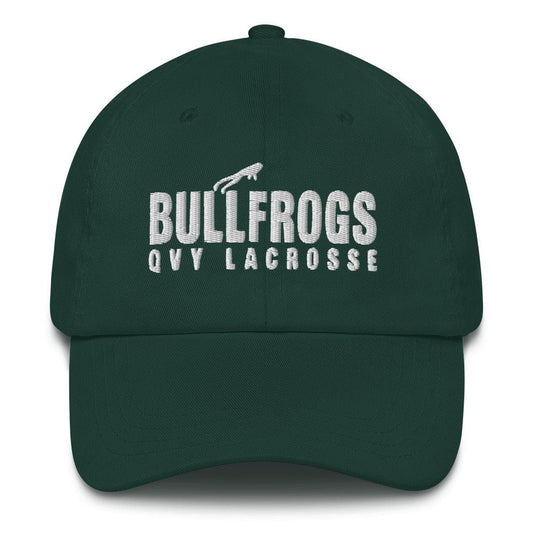 Quinebaug Valley Youth Lacrosse Adult Dad Hat Signature Lacrosse