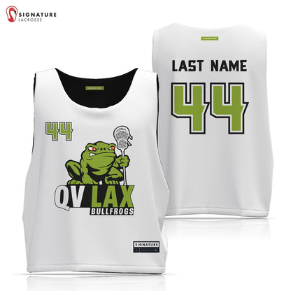 Quinebaug Valley Youth Lacrosse Men's Player Reversible Game Pinnie Signature Lacrosse